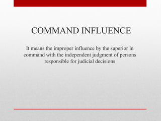 Military Court System Indian Army | PDF
