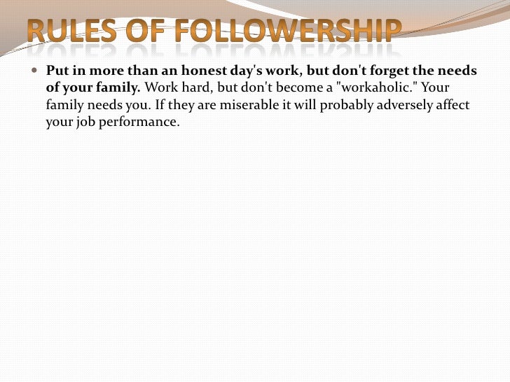 Leadership term paper