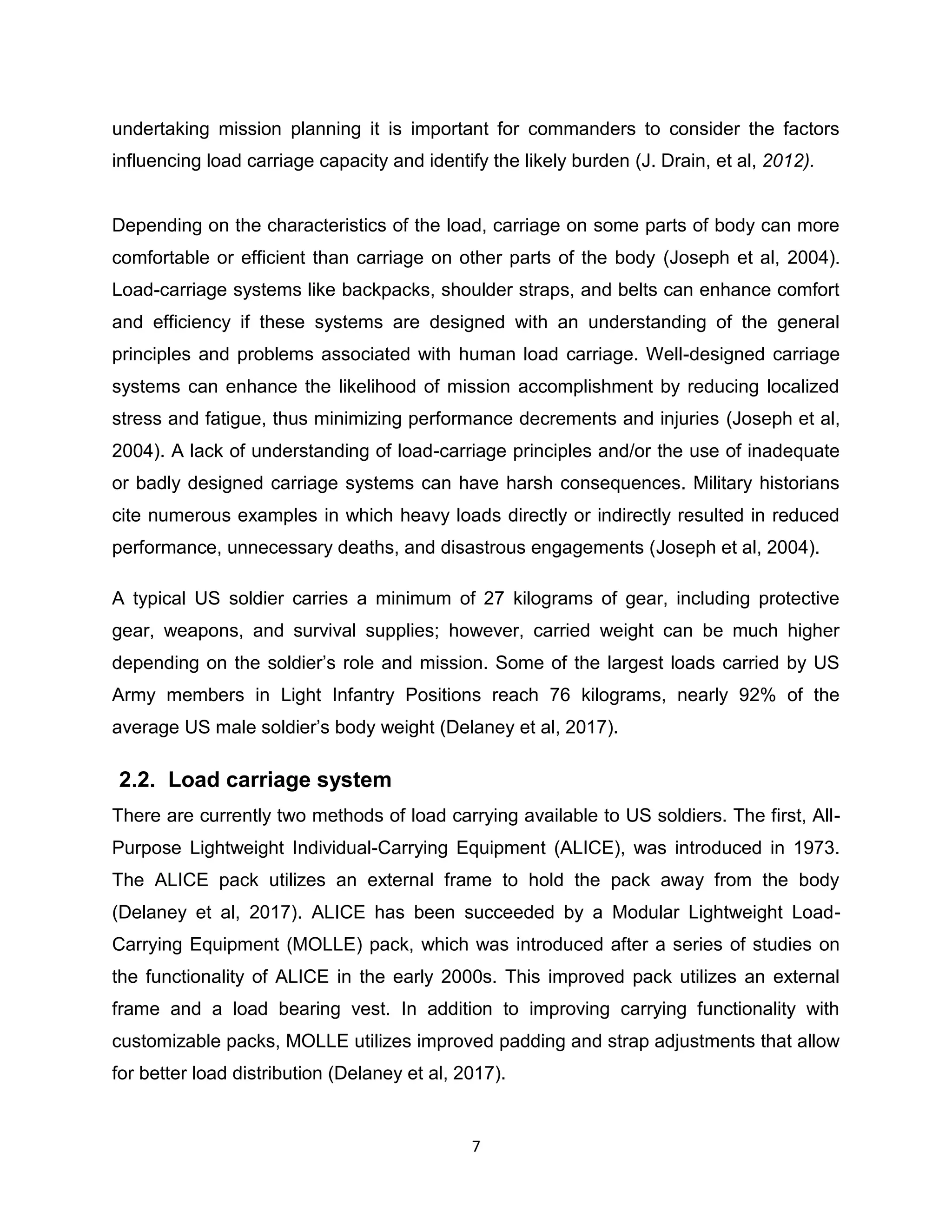 Advanced Military load carriage Equipment for Ethiopian army. | PDF ...