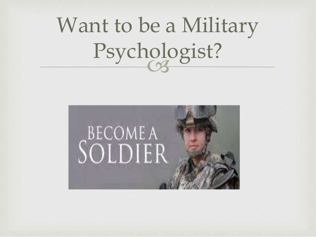 military psychologist