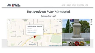 Places of Pride- Australian War Memorial
 