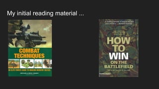 My initial reading material ...
 