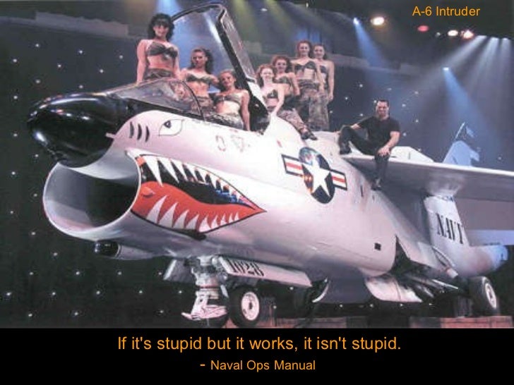 military aviation pps if it s stupid and it works it s not stupid