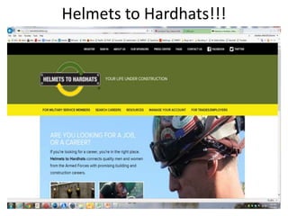 Helmets to Hardhats!!!
 