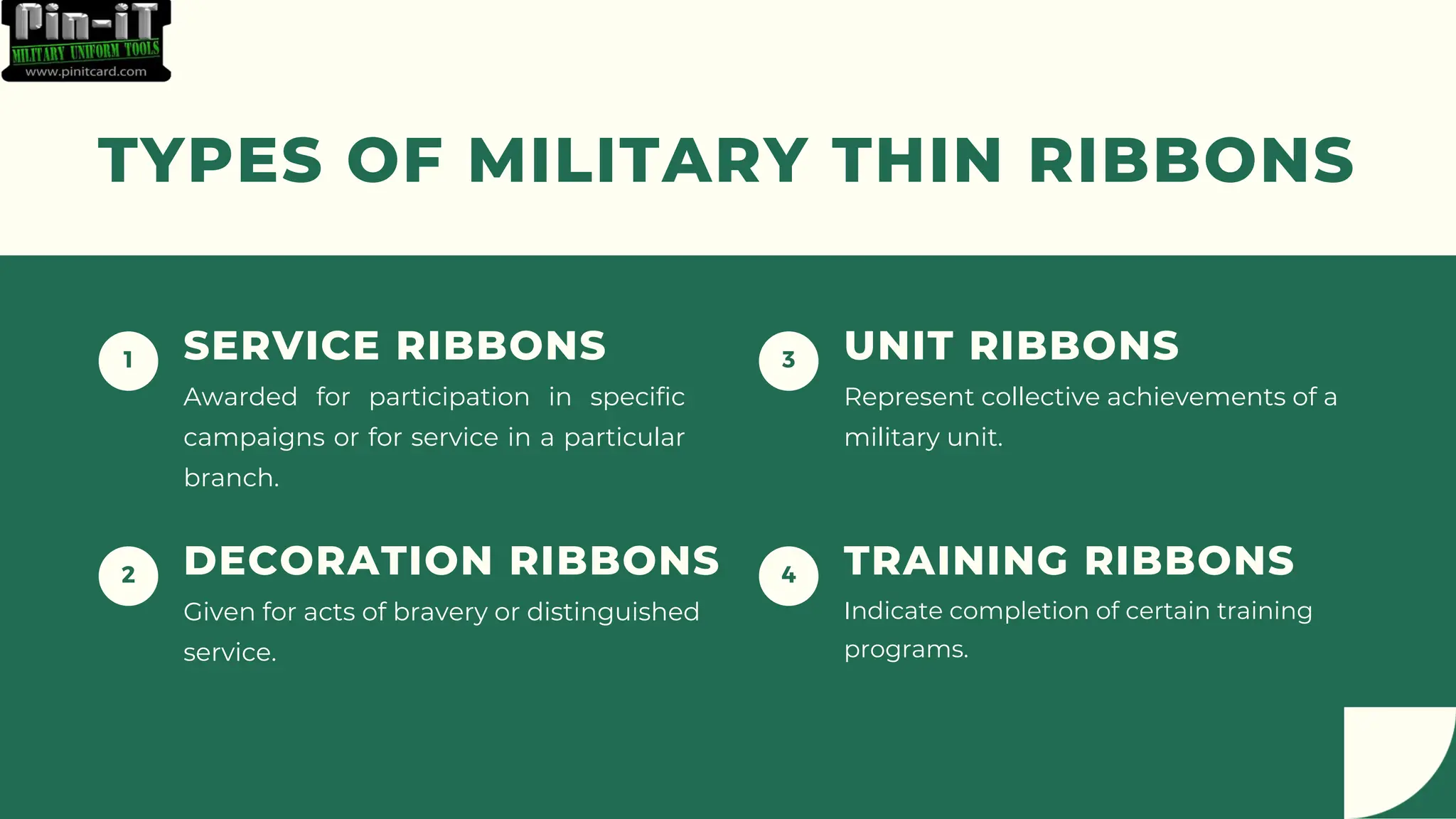 In Training Ribbon Examples Military Thin Ribbons - US Military.pptx