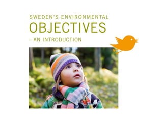 Sweden's environmental objectives – an introduction