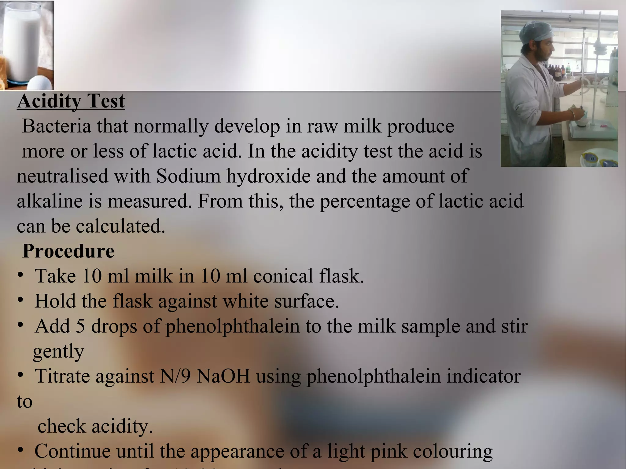Milk Analysis In Verka | PPT