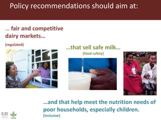 Less is more: Household milk allocation response to price change in peri-urban Nairobi