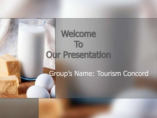 Group’s Name: Tourism Concord
 