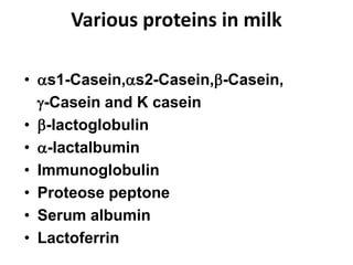 Milk and milk products | PPTX