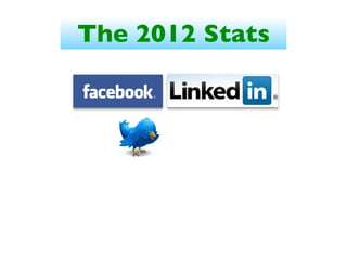 The 2012 Stats
 