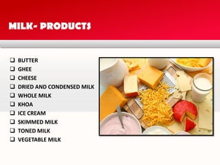 Good source of proteins, fats, sugars, vitamines and minerals.