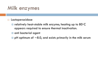 Milk chemistry and composition - Basics for Dairy processing | PDF
