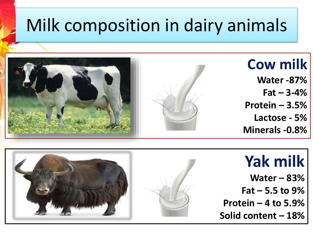 Milk composition