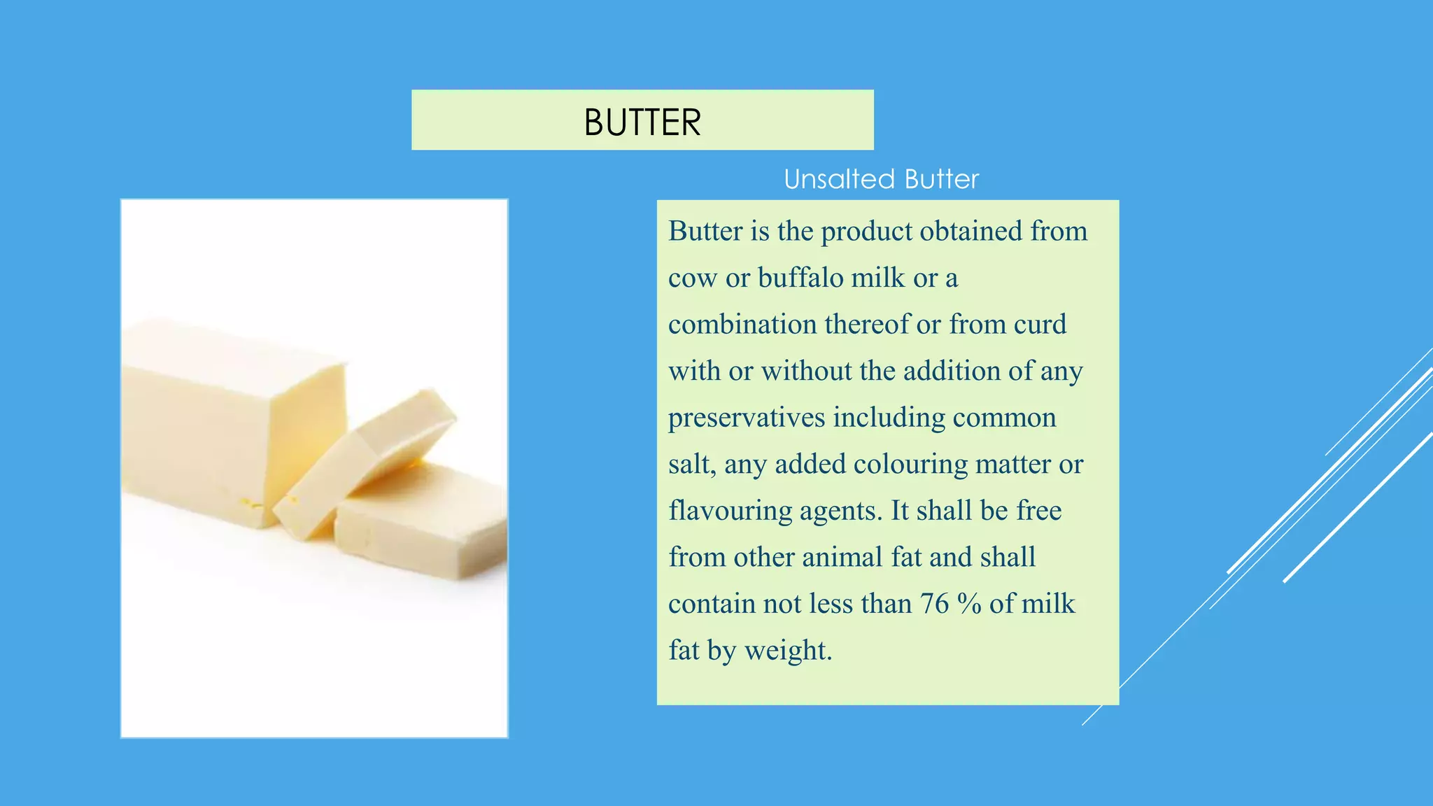 Milk cream , butter etc... notes.pptx