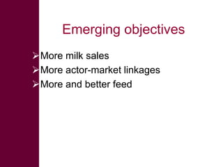 Introducing the MilkIT project and its initial results