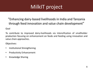 MilkIT innovation platform impact assessment in India and Tanzania