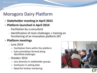 MilkIT Tanzania review and update