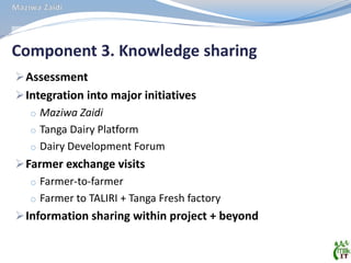 MilkIT Tanzania review and update