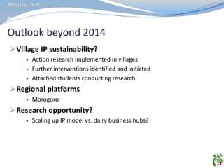 MilkIT Tanzania review and update