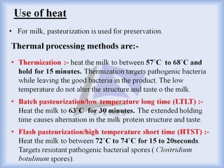 Contamination, Preservation and Spoilage of Milk and Milk Products | PDF