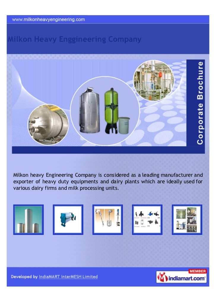 Milkon Heavy Enggineering Company, Maharashtra , Dairy Equipment