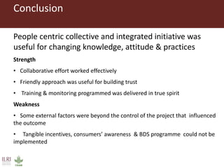 Health risk in informal milk value chain: Needs of a people-centric collective and integrated approach to address it