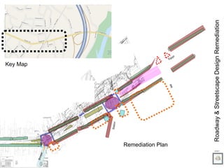 Roadway & Streetscape Design Remediation 2/10/11 Key Map Remediation Plan Station Gumbes Brower Mill Egypt 