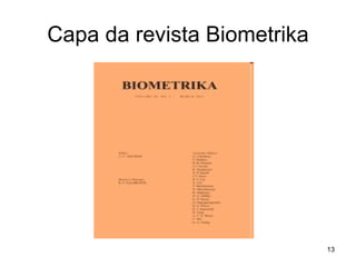 Capa da revista Biometrika 