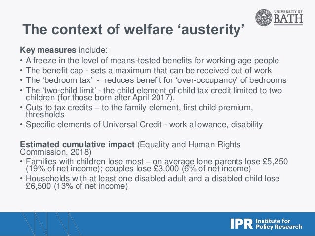 Universal Credit The Uk S New Working Age Benefit