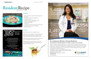 24   neighborhoodNews                                                                  The Mill Creek Influence   January   January The Mill Creek Influence   25




Resident	Recipe         By Chef Colin of the Players Club




                                                  INGReDIeNTS


                                                  .	   8	ounces	angel	hair	pasta,,	freshly	cooked	according	to	pack	
                                                  	    age	directions	
                                                  .	   1/2	cup	Crisco®	100	%	Extra	Virgin	Olive	Oil	
                                                  .	   5	cloves	garlic,,	minced	
                                                  .	   1/2	teaspoon	crushed	red	pepper	flakes,	or	to	taste	
                                                  .	   1	can	diced	tomatoes,	drained,	(14.5	oz.)	
                                                  .	   4	green	onions,	thinly	sliced	
                                                  .	   1	teaspoon	salt	
                                                  .	   1	container	container	fresh	mozzarella	cheese,	drained,	sliced	
                                                  .	   1/2	cup	fresh	basil	leaves,	torn	into	small	pieces	
                                                  	    grated	Parmesan	cheese	



                                                  DIReCTIoNS

                                                  PLACe	freshly	cooked	pasta	in	a	large	bowl;	set	aside.	

                                                  HeAT	olive	oil	in	medium	skillet	over	medium	high	heat.	Add	
                                                  garlic	and	crushed	red	pepper	flakes;	cook	and	stir	1	minute.	
                                                  Add	drained	tomatoes	and	green	onions;	sprinkle	with	salt.	

                                                  CooK	and	stir	until	just	heated	through,	about	3	minutes.	Toss	
                                                  the	hot	cooked	angel	hair	pasta	with	tomato	mixture.	

                                                  ADD the	sliced	fresh	mozzarella	cheese	and	torn	basil	leaves;	
                                                  toss	to	mix.	Divide	pasta	between	4	dinner	plates.	Serve	imme-
                                                  diately	with	grated	Parmesan	cheese.	
 