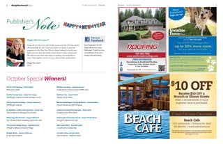 Note
6      neighborhoodNews                                                                                      The Mill Creek Influence   January   January The Mill Creek Influence                                                                                                     7

                                                                                                                                                                                                                               More
                                                                                                                                                                                                                             Freedom?
                                                                                                                                                                                                                                                 !
                                                                                                                                                                                                                             Sign me up


Publisher’s
                                                                                                                                                                                                                 Lifetime
                                                                                                                                                                                                               Workmanship
                                                                                                                                                                                                                Warranty                  website: InvisibleFence.com/PLUS
                              Happy 2012 Everyone!!!                                                                                                                                                                                            phone: 866-520-5555
                                                                                                                                                                                                                                        Our newest technology o ers
                              I	hope	all	you	had	a	fun,	safe	holiday	season	and	that	2012	has	started	          Don’t forget that The Mill
                              off	wonderfully	for	you.	I	need	your	help	to	continue	to	grow	the	                Creek Influence has a Face-                                                                                          up to 30% more room
                              magazines	in	this	New	Year.	We	are	always	looking	for	family	spot-                book page!  “Friend” us so we                                                                                              for your pets to run & play.
                              lights,	precious	pets,	kid	articles,	travel	stories,	recipes,	and	pictures.	      can notify you of our com-
                                                                                                                                                                    425-483-7986                                                    Request a Free consultation to ﬁnd out more.
                              We	welcome	any	other	story	ideas	or	anything	you	would	like	to	                   munity news and events.
                                                                                                                                                              www.northcreekroofing.com
                              share.	Only	together	can	we	continue	with	fantastic	publications!                                                                                                                              Boundary Plus took years to engineer and
                                                                                                                                                                 FREE ESTIMATES                                              was speciﬁcally designed for smaller properties
                                                                                                                                                                                                                             allowing your pets more room to play. Now they
                              Happy New Year!
                                                                                                                                                             Specializing in Residential Roofing                             can have all of their yard!
                                                                                                                                                               Composition, Shake, Skylights, Repairs
                              Avery                                                                                                                                     & Attic Insulation                                   Upgrade packages available for current customers.

                                                                                                                                                                                                                             Mention The Mill Creek Inﬂuence and recieve $175 o
                                                                                                                                                              Defining Quality Since 1996 Licensed, Bonded & Insured
                                                                                                                                                                                                                             a fully installed outdoor Invisible Fence Brand system.




October Special Winners!
North Creek Roofing – Cherry Byrd                                       Waddell and Reed – Kaylene Brewer
Wine picnic basket                                                      Comprehensive Financial plan ($900 value)

Quality Foreign Auto – Vicki Samuelson                                  Mattress City – Carol Confer
$50.00 gift certificate towards any major service                       Memory Foam Pillow

Artisan Custom Framing – Corinne Johanson                               Western Washington Family Medicine – Connie Bolton
$40.00 gift certificate                                                 Emory’s Restaurant Gift Certificate

Dr. Mulliken at Mill Creek Dentistry – Karen Day                        Chelsi Greenwood Photography – Katie Stark
Gift Certificate to Massage Envy & Azul                                 Complimentary Photo Shoot

White Tiger Martial Arts – Casey Culberson                              Gold Creek Community Church – Bryan Hendrickson
One Month of classes including uniform & t-shirt                        $20 gift certificate to the Cafe

The Country Village Shops – Galinda Porter                              Mill Creek YMCA – Amy McCarthy
$50 gift certificate to Country Village                                 1 month of free membership

Budget Blinds – Alyssa Culberson                                        Lorinda’s Salon and Spa Store                                                                                                                                                            3/31/2012
In spa Gift Certificate                                                 Gift Certificate – Stephanie Mrus
 