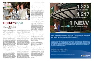 16                                                                                                     The Mill Creek Influence   September   September The Mill Creek Influence   17


                                                                                               ago. I loved being home with the girls but
                                                                                               I began to get a little “antsy.”

                                                                                               In November of 2007 I had a mild stroke,
                                                                                               it was at that time I shared with my hus-
                                                                                               band my dream of opening my own little
                                                                                               store. With his support and my promise
                                                                                               to keep my priorities in line, first being
                                                                                               my health, second the family and lastly
                                                                                               business he gave me his blessings. My
                                                                                               best girl friend, Kelly Gasparich and I
                                                                                               began brainstorming and after months
                                                                                               of planning and support from our family
                                                                                               and friends we opened Elegant Clutter,
                                                                                               which is now Elegant Details Boutique.


BUSINESS beat
                                                                                               We like to think of Elegant Details as a”
                                                                                               lifestyle boutique”, offering a little some-
                                                                                               thing for everyone’s taste, whether it be
                                                                                               a gift, an accessory for your home or a
                                                                                               trendy clothing item. Each time you visit
                                                                                               our shop you will find something new,
                                                                                               something different and always some-
                                                                                               thing to inspire you. Our goal is to pro-
I’ve lived all my life in the Pacific North-   and triathlons in the past years. I had a few   vide our customers with quality, unique
west, I grew up in Richmond Beach              setbacks this year due to health issues but I   products at an affordable price.
which is located in North Seattle and          should be back at it in October when Drew
moved to the Mill Creek area shortly           and I will run the San Jose half marathon.      Being a business owner in today’s eco-
after I was married 20 years ago.                                                              nomic climate has been a challenge, I
                                               Although I don’t have as much time to           encourage Mill Creek Residents to sup-
My husband Drew and I are both self            volunteer as I once had, I still feel it is     port their local businesses. Without local
employed. I co-own Elegant Details Bou-        important to be involved with the girls’        support, “small mom and pop businesses”
tique which is located in Mill Creek and       school. I have always enjoyed volunteer-        will be obsolete and the only store stand-
Drew owns Jobsite Stud Welding which is        ing in the classroom/school (whether            ing will be Wal-Mart.
a steel construction/fabrication company       they like me to or not!). Currently, I am
based in Seattle, California and Arizona.      co-chairing the Jackson High Ways and           I am proud to mention that Elegant
We have two daughters. Sara, soon to be 18,    Means Committee and the Staff Appre-            Details was voted as one of the Top 5
will be starting her senior year at Jackson    ciation Committee at Heatherwood.               “Best Gift Shop” in King 5’s Best of
High. She is currently working part-time at                                                    Western Washington.
Merrill Gardens in Mill Creek. Molly, age      While studying business in college I
13 will be in the 7th grade at Heatherwood     worked for Nordstrom. What began as             Our biggest honor came in May when Kel-
Middle School. Both girls play soccer and      part-time work led to a 15-year career.         ly and I were notified that Elegant Details
are currently playing for Crossfire Premier.   While at Nordstrom I held several               was chosen by the editors of Home Accent
                                               managing/merchandising positions. I             Today magazine as one of the “Top 5 Small
When I am not working at my shop or            developed a love for display and mer-           Retailers in the Country.” Who would have
standing on the sideline cheering on my        chandising and above all I learned the          thought a small town boutique tucked in
girls you may find me running or walk-         importance of giving exceptional cus-           between Patty’s Egg Nest and Baskin and
ing the streets of Mill Creek. Fitness has     tomer service. I left Nordstrom shortly         Robbins would get such recognition.
always been a huge part of my life and have    after my oldest daughter was born and
I have completed several half marathons        was a stay at home mom up until 4 years         Lisa Quall
 