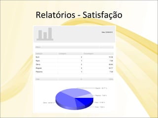 Relatórios - Satisfação 
