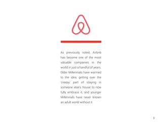52
AIRBNBAIRBNB: NOT SOME RICH PEOPLE THING
In very heartening news,
Airbnb’s June 2015 study
of its American user base
re...