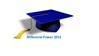 Millennial Power 2015 
 