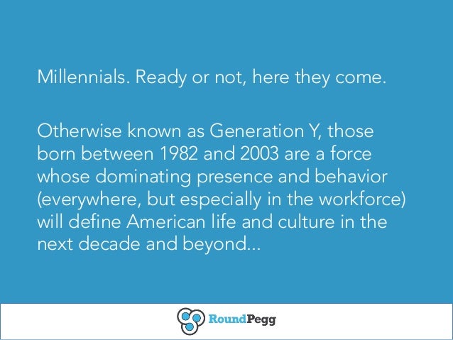 facts about millennials