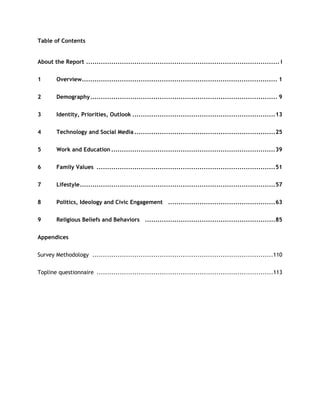 Table of Contents


About the Report ........................................................................................