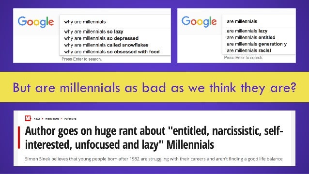 generation y lazy in workplace
