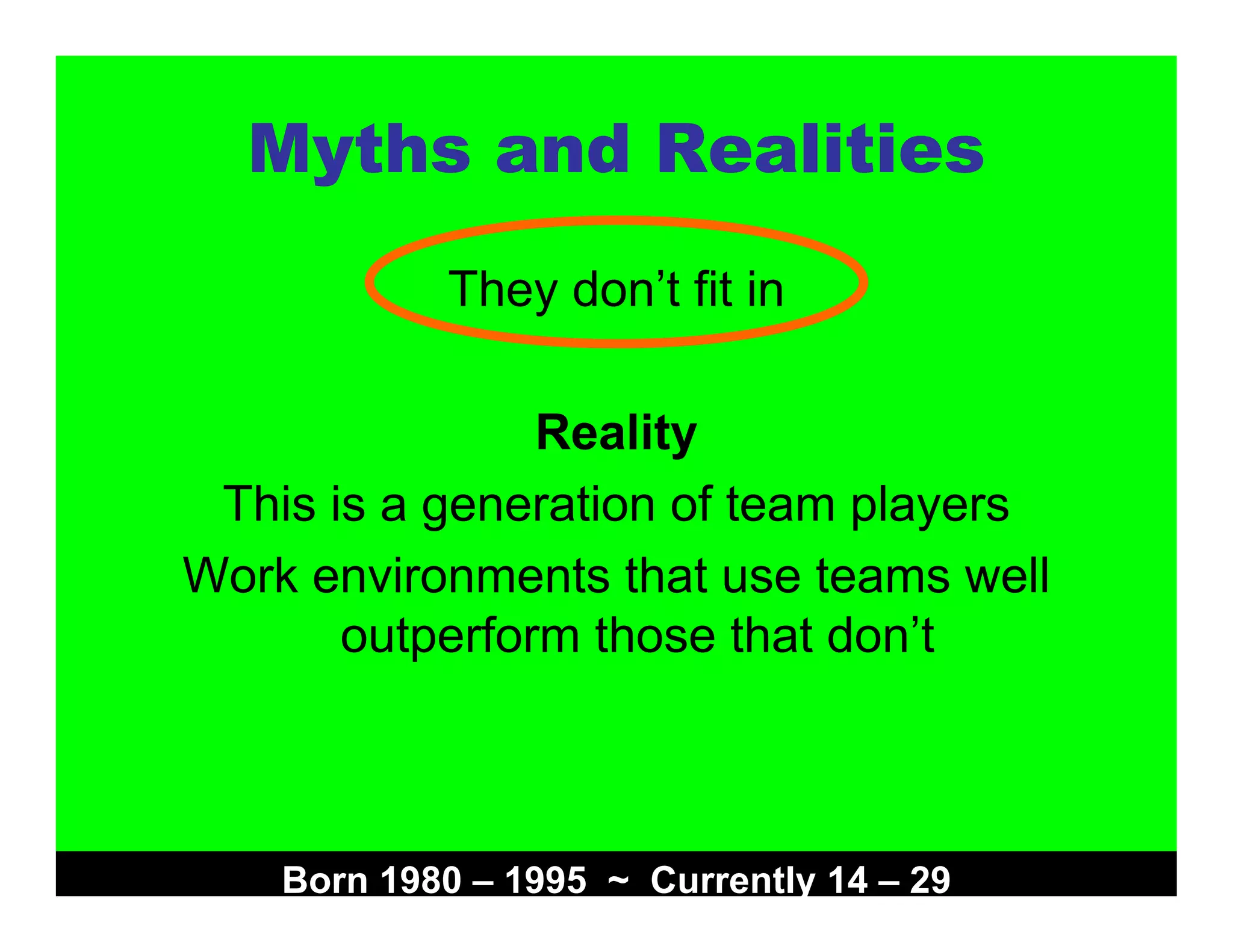 Millennials In The Workforce