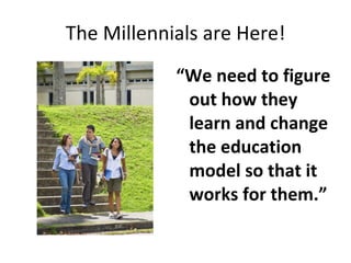 Millennials for MCAE 2009