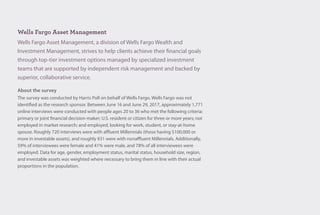 15
Wells Fargo Asset Management
Wells Fargo Asset Management, a division of Wells Fargo Wealth and
Investment Management, ...