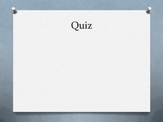 Quiz
 