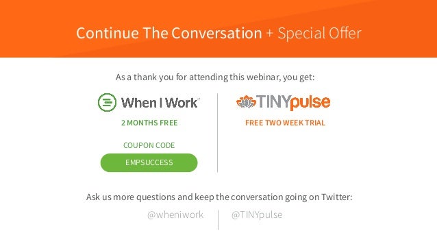 Wheniwork coupon code