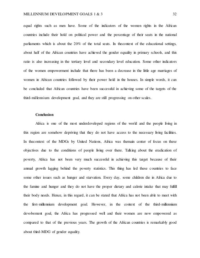 Communication and millennium development goals image