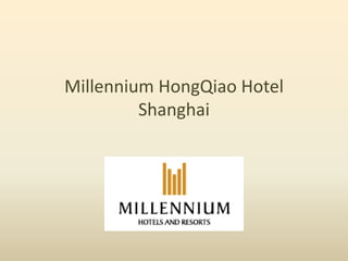 Millennium HongQiao Hotel
Shanghai
 