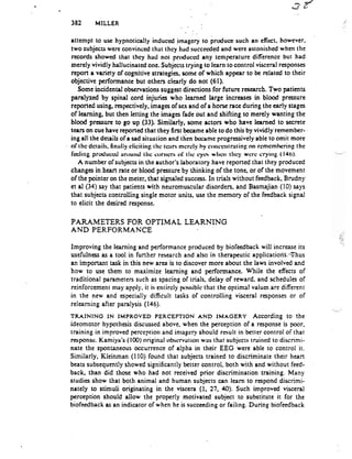 miller biofeedback and visceral learning cut