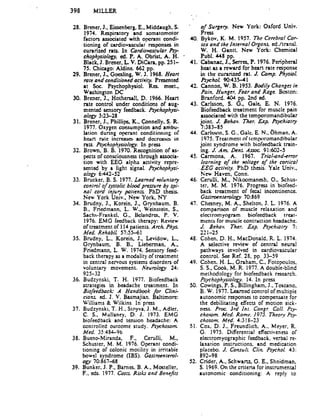 miller biofeedback and visceral learning cut
