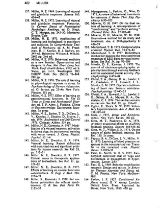 miller biofeedback and visceral learning cut