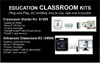 Miller 3D - Cube Classroom kit 57% discount (EN)
